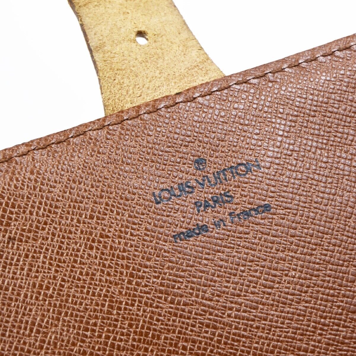 LOUIS VUITTON Cartouchiere GM Shoulder Bag Monogram Leather Brown M51252 73ED379