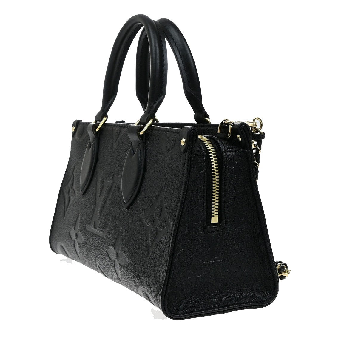 LOUIS VUITTON Onthego EW 2Way Hand Bag Monogram Empreinte Black M23640 709RL072