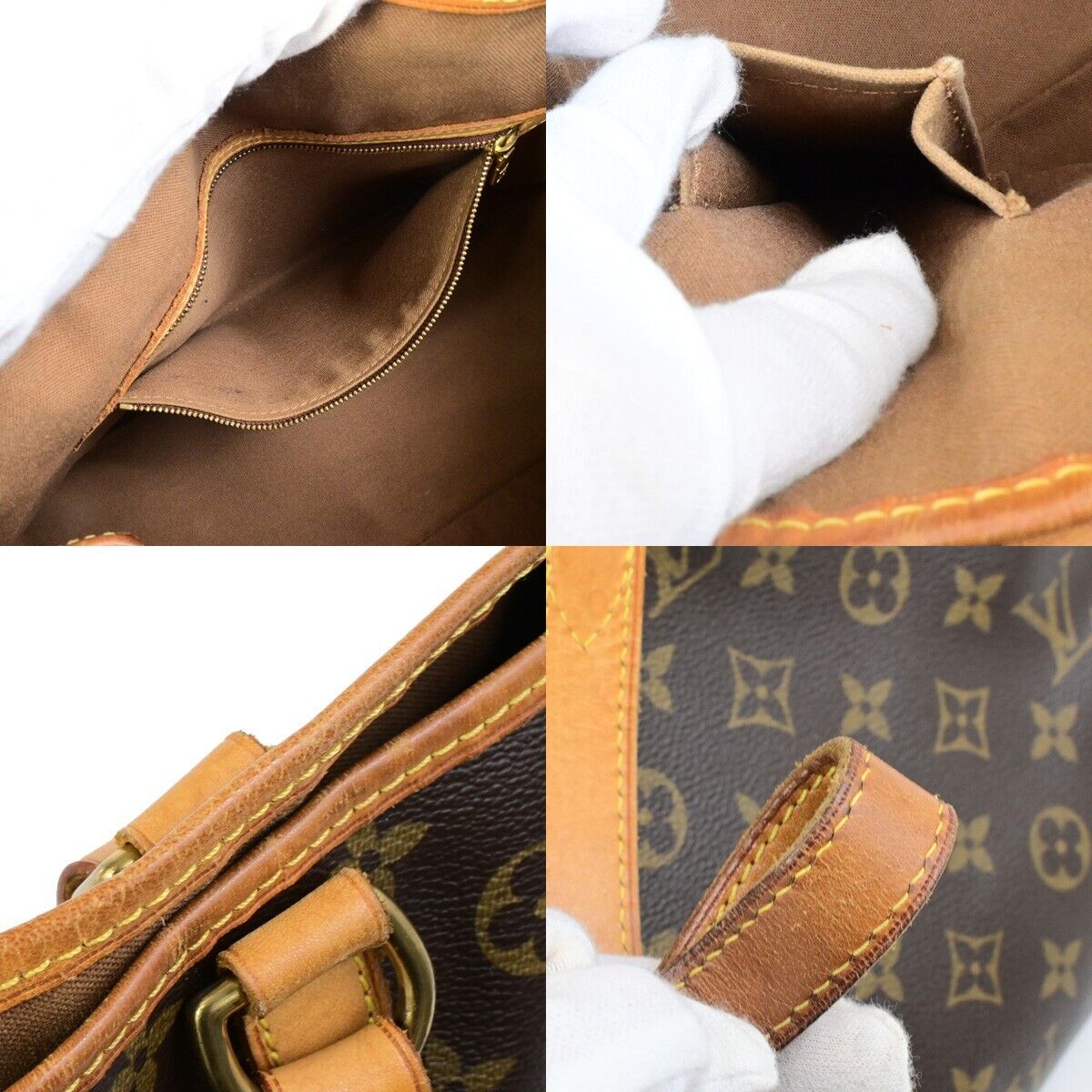 LOUIS VUITTON Batignolles Horizontal Shoulder Bag Monogram Brown M51154 80FB301