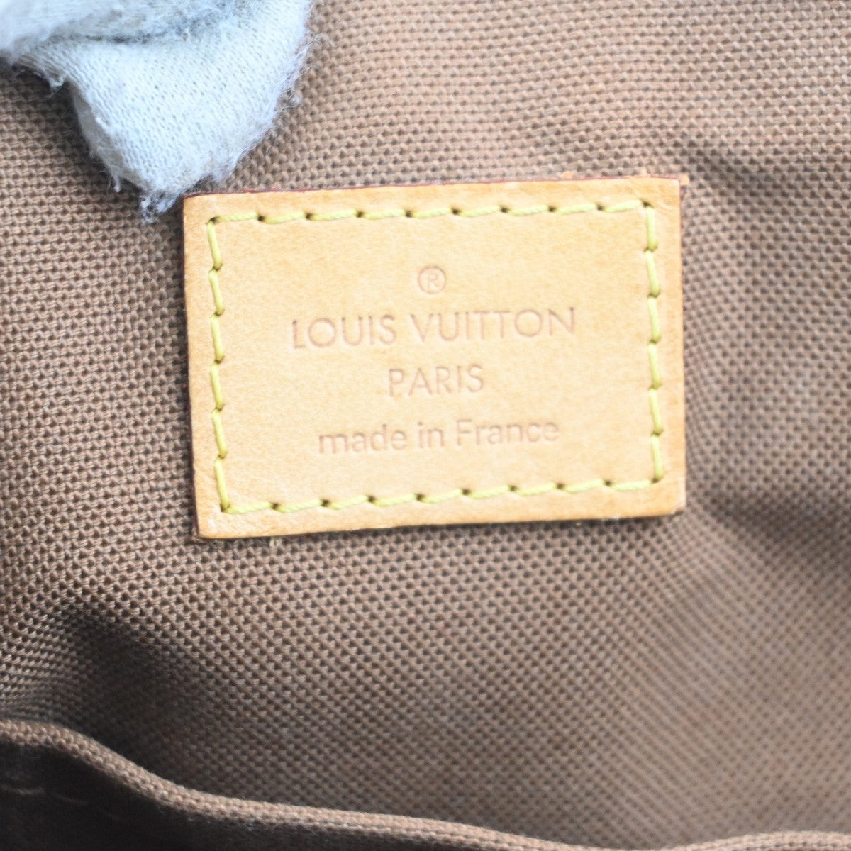 LOUIS VUITTON Tivoli PM Hand Bag Monogram Leather Brown France M40143 21MA244