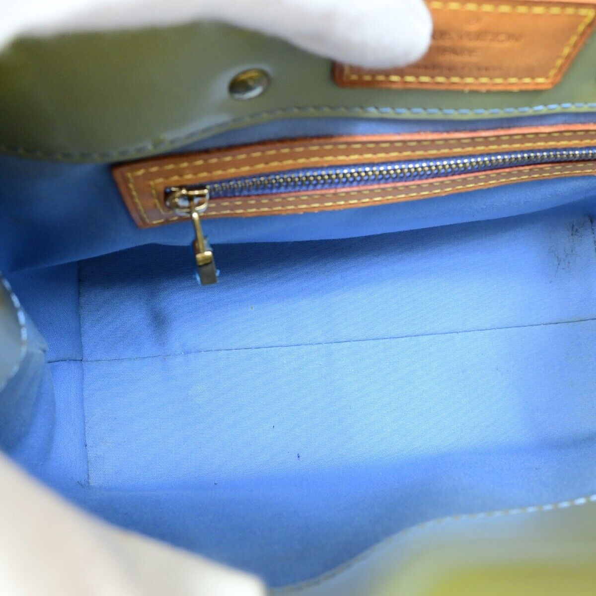LOUIS VUITTON Reade PM Shoulder Bag Monogram Vernis Leather LD M91220 60FA760