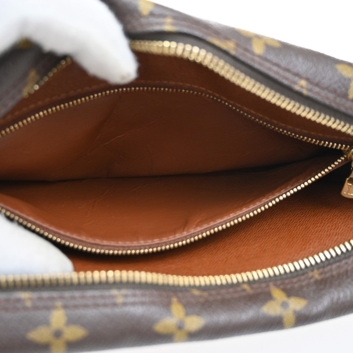 LOUIS VUITTON Trocadero 27 Shoulder Bag Monogram Leather Brown M51274 71CA731