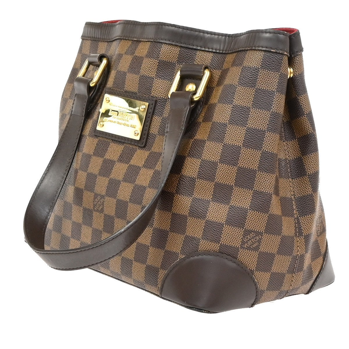 LOUIS VUITTON Hampstead PM Shoulder Bag Damier Ebene Leather BN N51205 75ZA295
