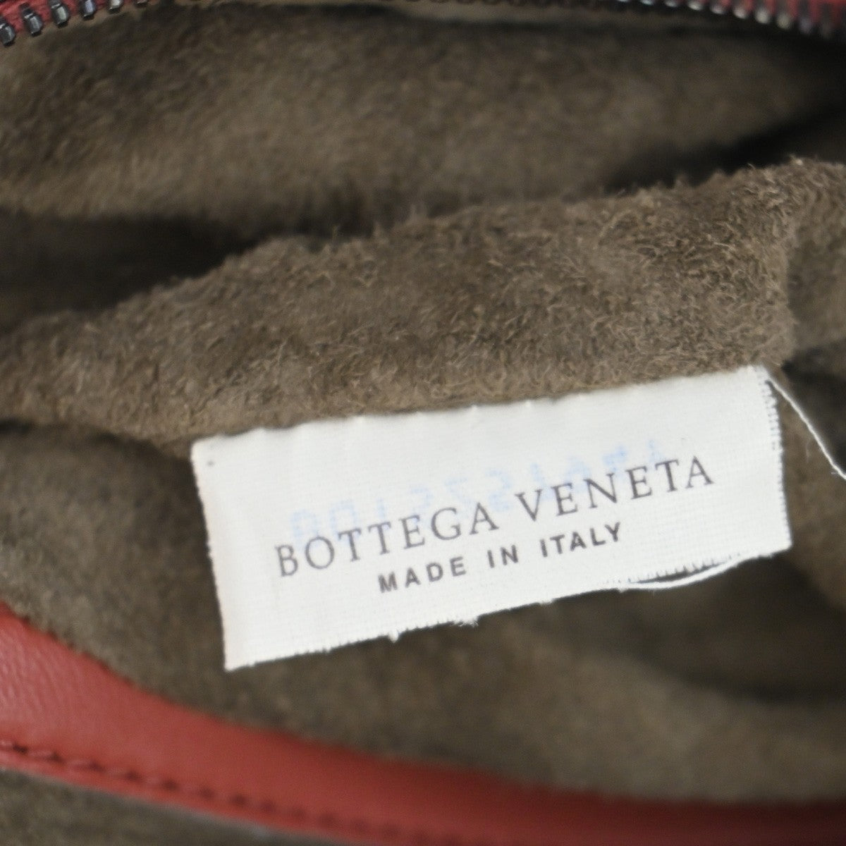 BOTTEGA VENETA Intrecciato Montaigne Shoulder Handbag Leather Pink Italy 53RL748