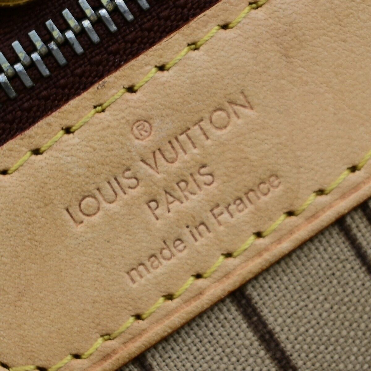 LOUIS VUITTON Neverfull GM Shoulder Tote Bag Monogram Leather BN M40157 95EE033