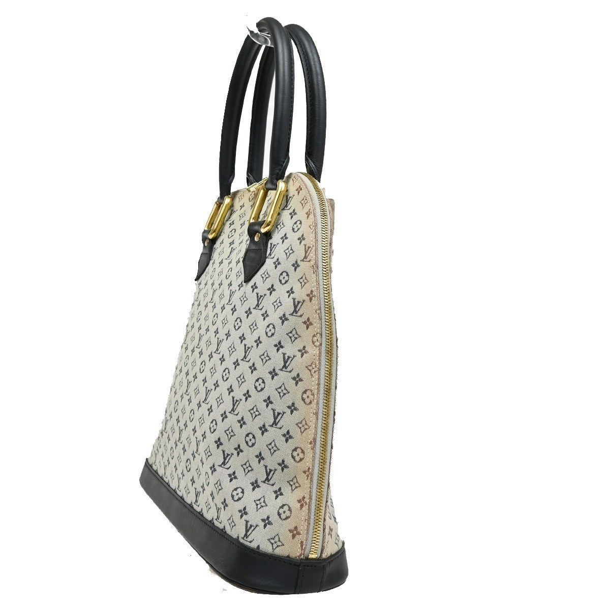 LOUIS VUITTON Alma Haut Hand bag Monogram Mini Canvas Leather BE M92203 31KB537