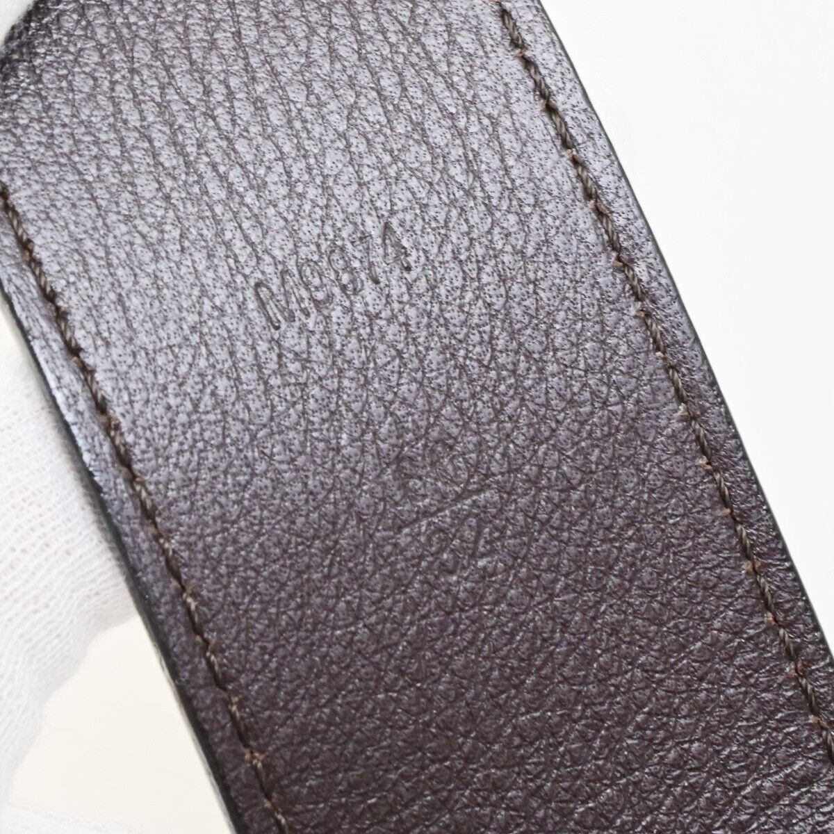 LOUIS VUITTON Ceinture Belt 80/32 Monogram Vernis Bordeaux Red M9874 32FB328