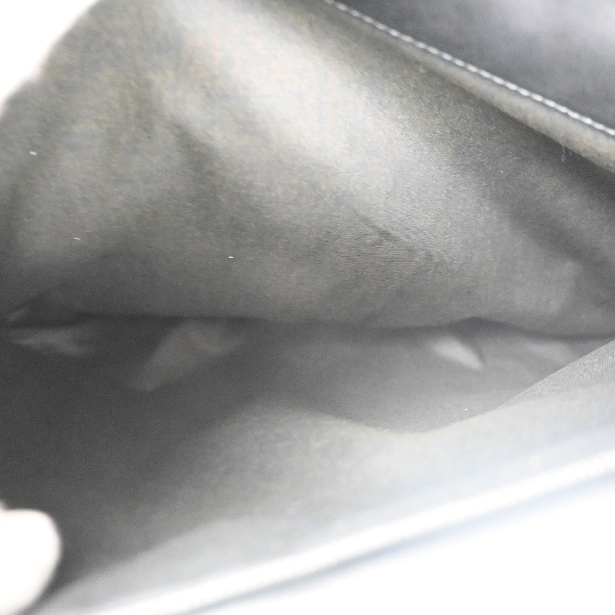 BOTTEGA VENETA Logo Intrecciato Briefcase Hand Bag Leather BK Italy SHW 79TA708