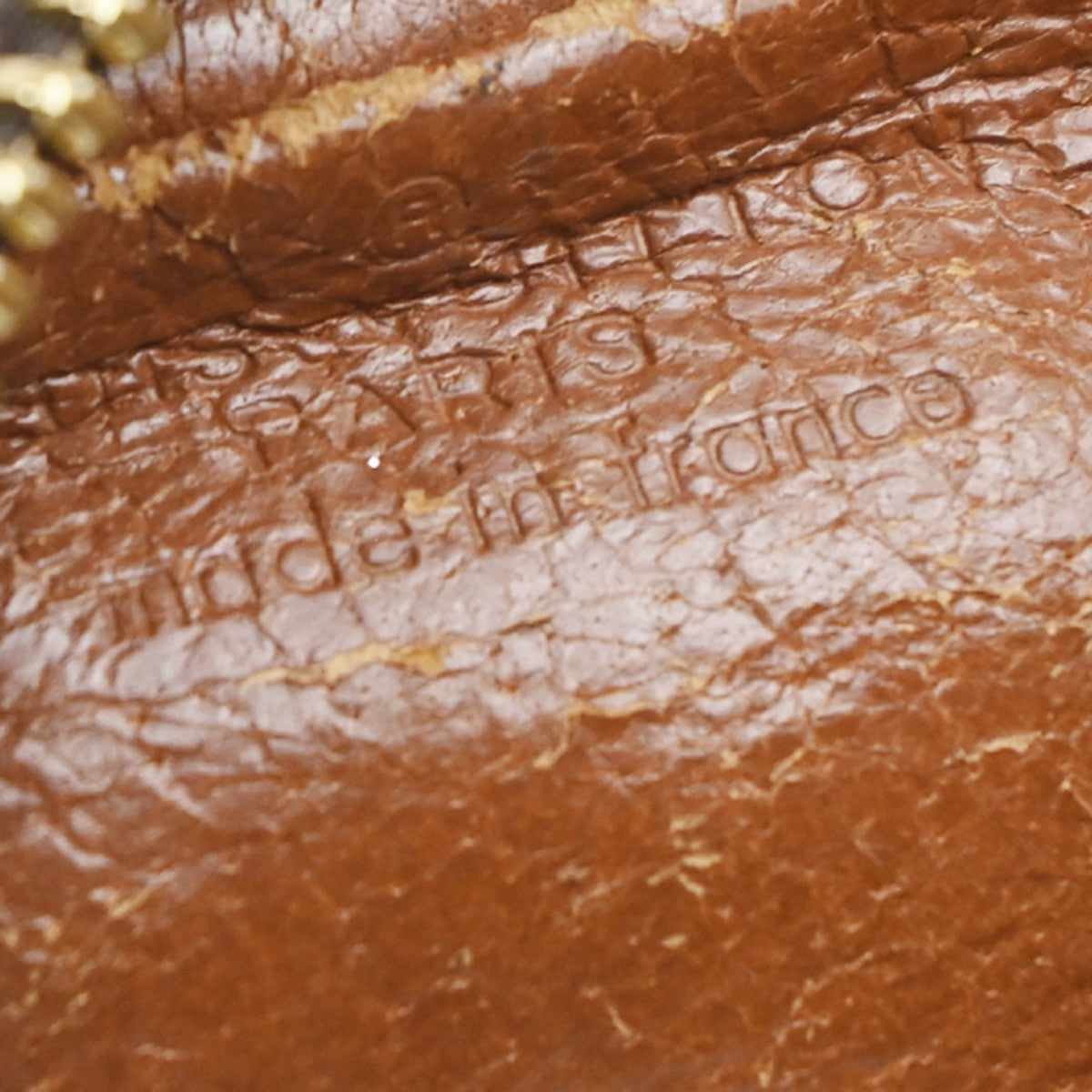 LOUIS VUITTON Mini Amazon Shoulder Bag Monogram Leather Brown M45238 61CA980