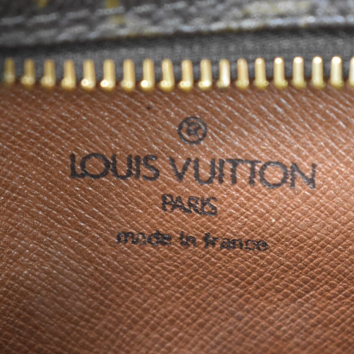 LOUIS VUITTON Compiegne 28 Clutch Bag Monogram Leather Brown GHW M51845 65EA823