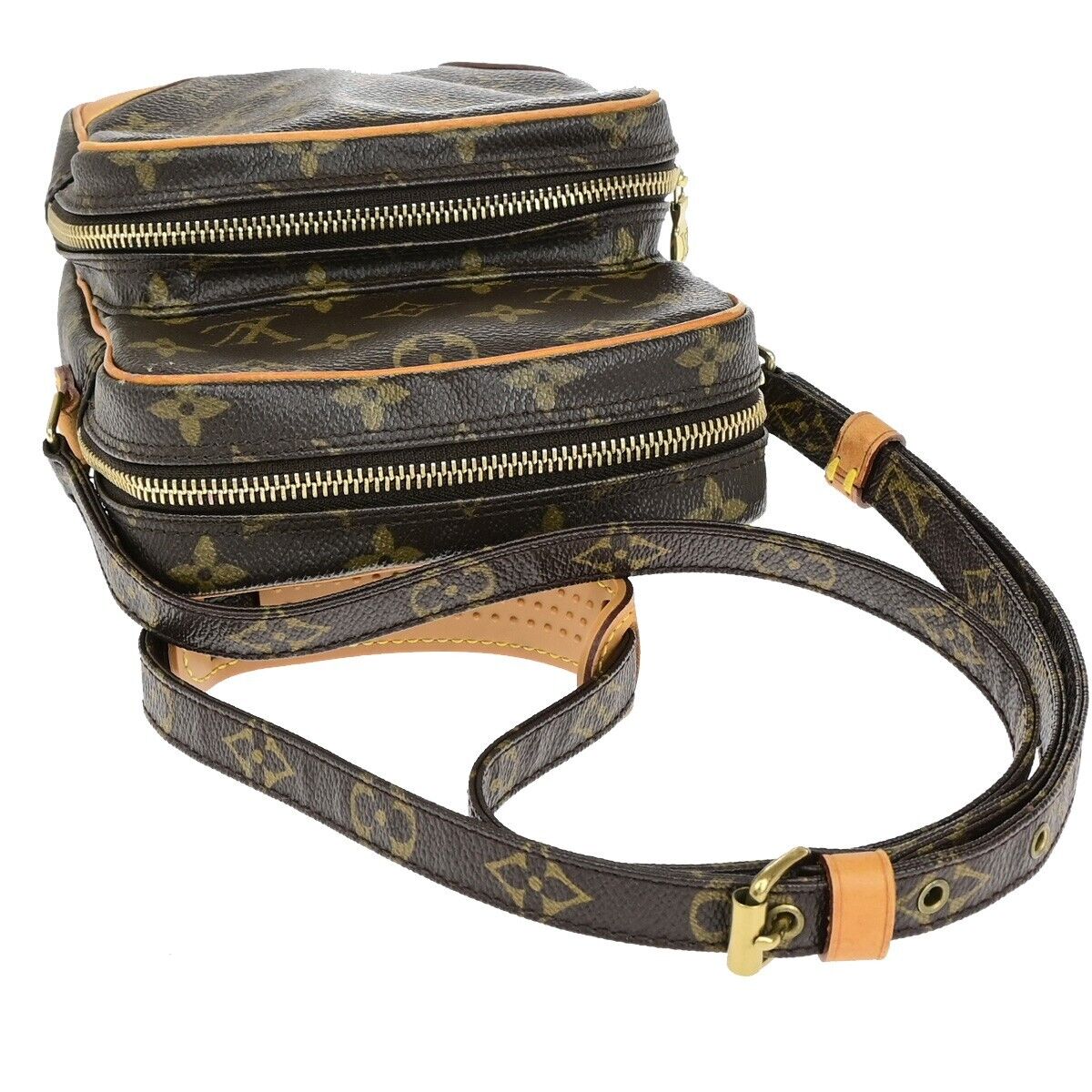LOUIS VUITTON Amazon Crossbody Shoulder Bag Monogram Leather BN M45236 12RK016