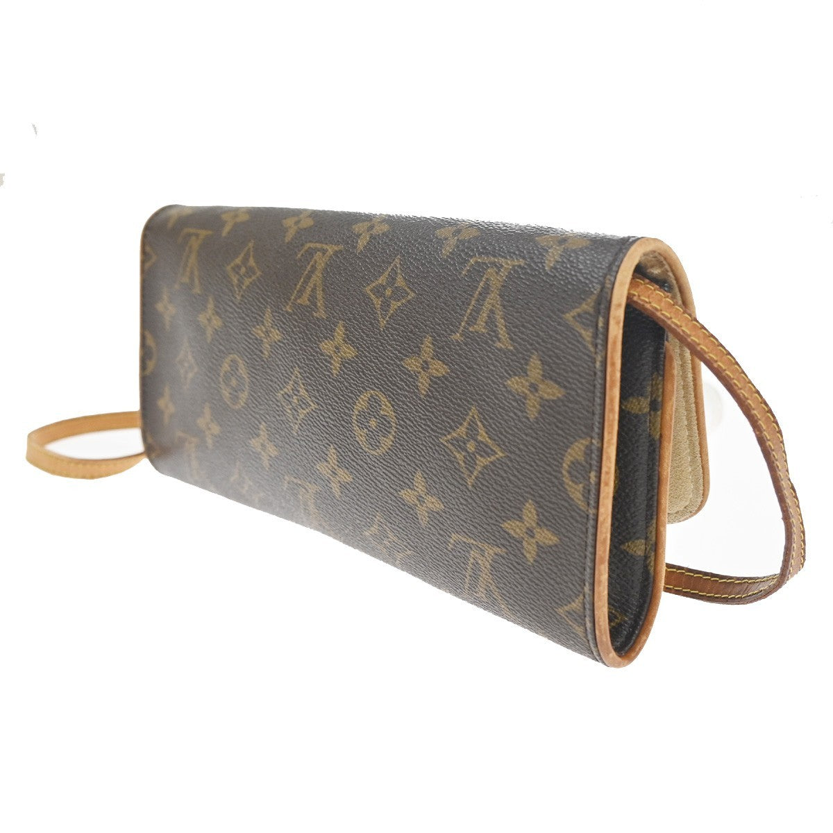 LOUIS VUITTON Pochette Twin GM 2Way Shoulder Bag Monogram Brown M51852 36KC549