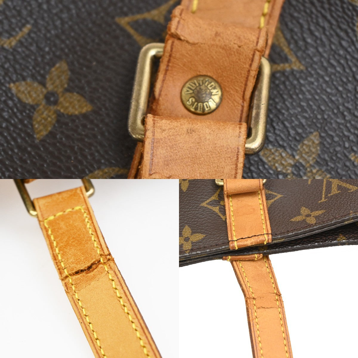 LOUIS VUITTON Sac Shopping Shoulder Tote Bag Monogram Leather BN M51108 73MA668
