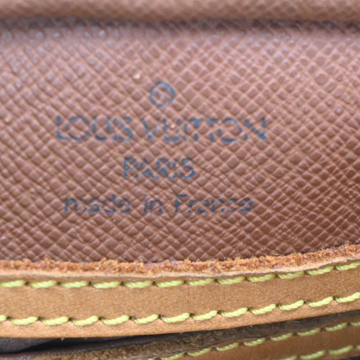 LOUIS VUITTON Blois Crossbody Shoulder Bag Monogram Leather Brown M51221 74PA060