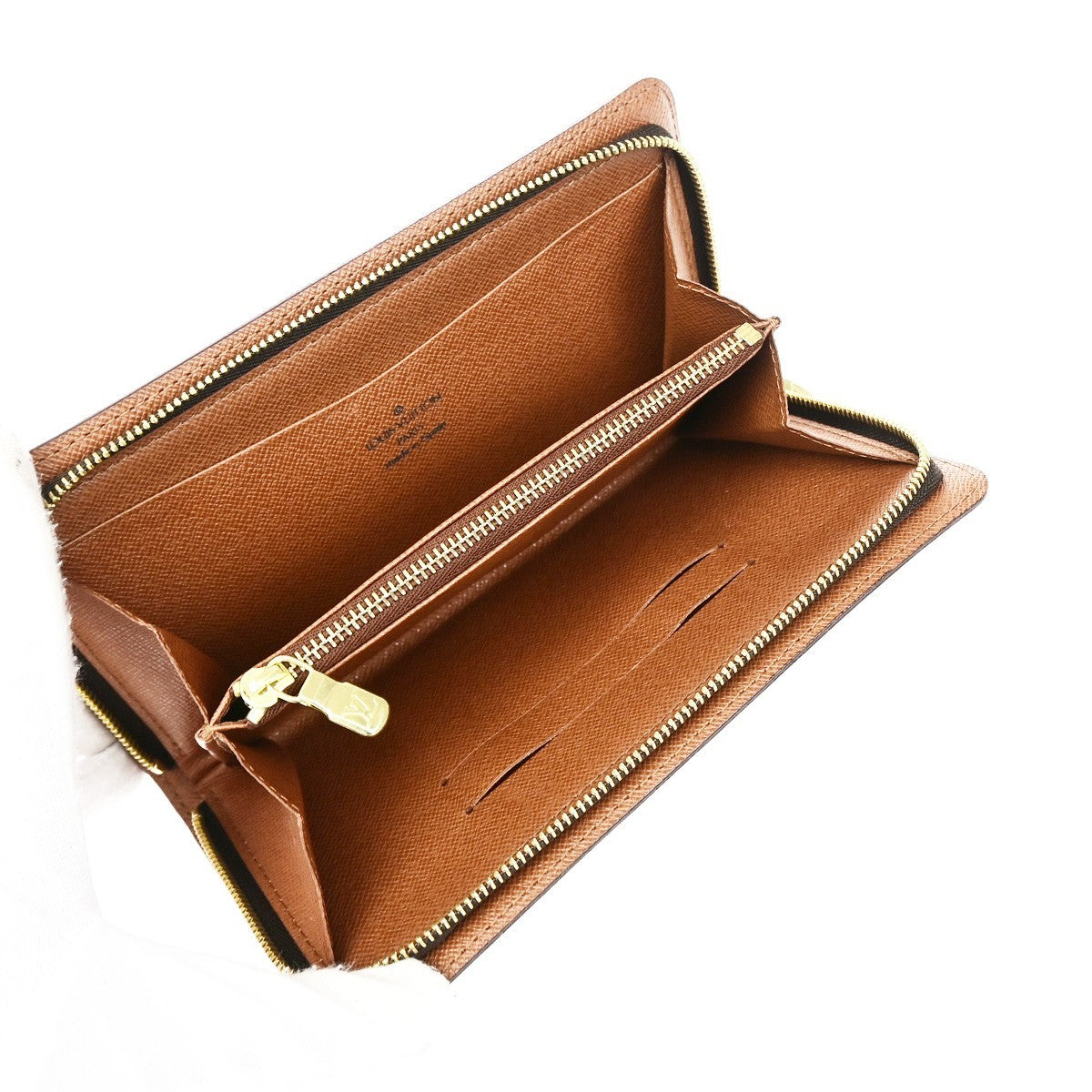 LOUIS VUITTON Porte Monnaie Zip Ling Wallet Monogram Leather BN M61727 80YJ246