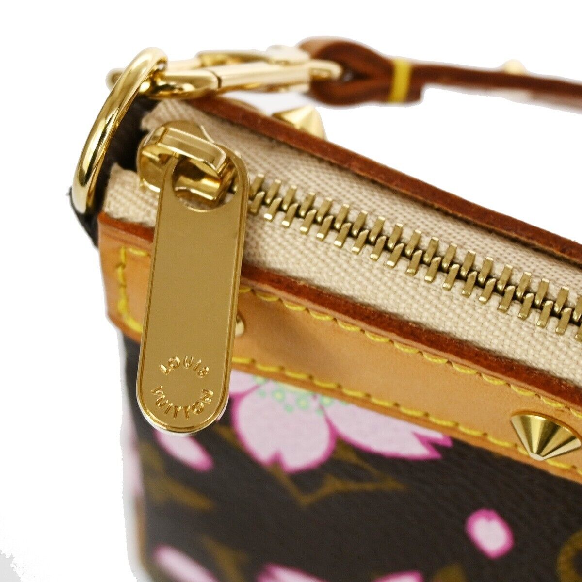 LOUIS VUITTON Pochette Accessoires Bag Monogram Cherry Blossom M92006 612RH805