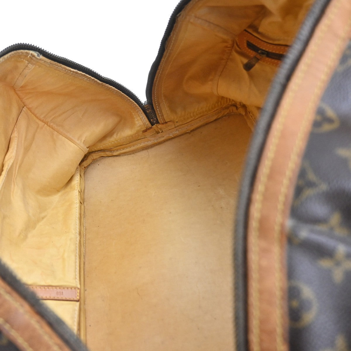 LOUIS VUITTON Sac Sport Hand Bag Monogram Leather Brown France M41444 66CB016