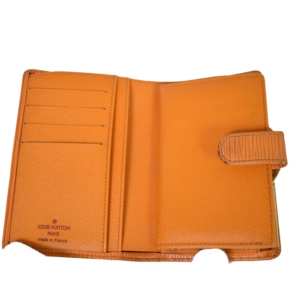 LOUIS VUITTON Portefeuille Viennois Bifold Wallet Epi Leather OE M6324H 01JH707