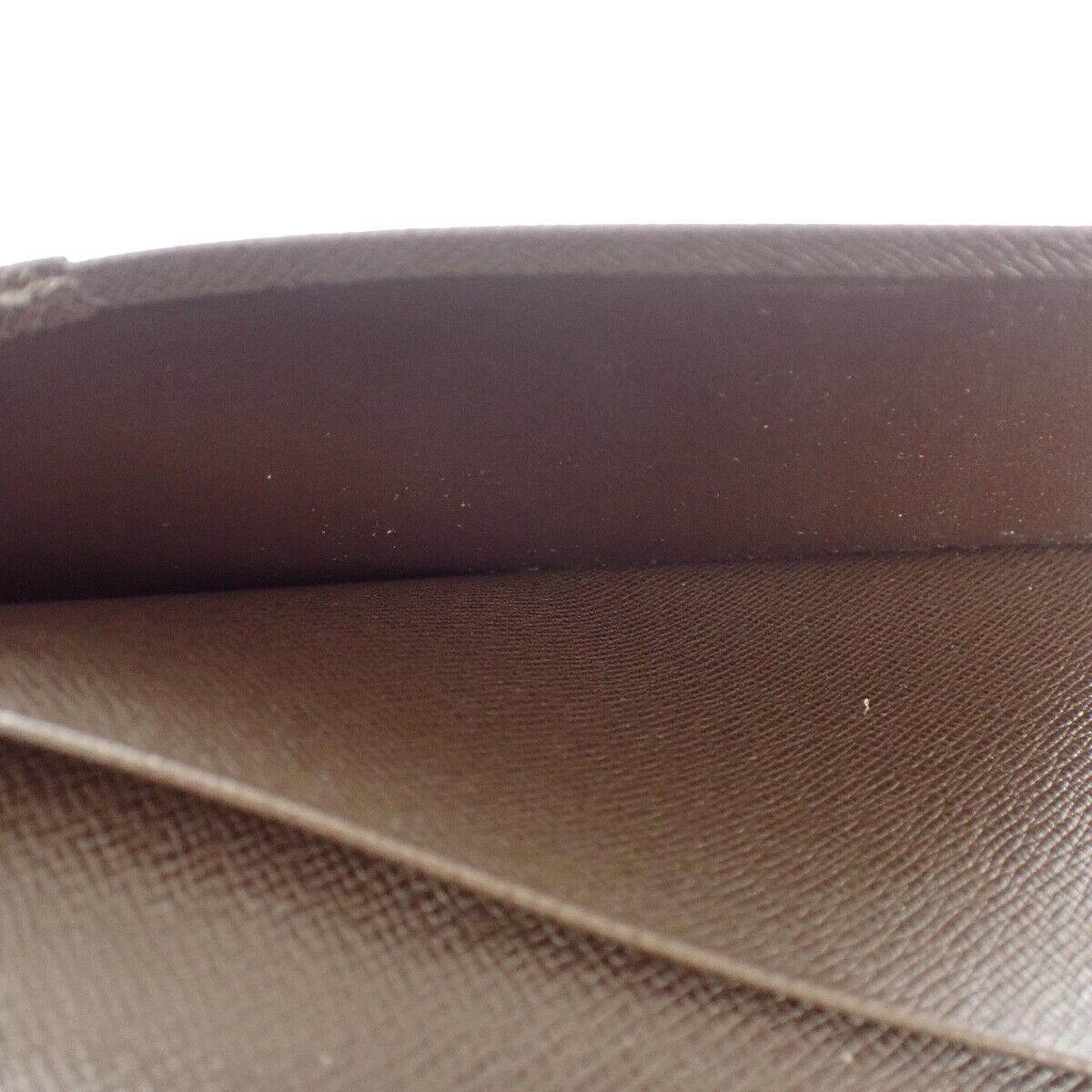LOUIS VUITTON Porte Valeurs Cartes Credit Long Wallet Taiga Brown M30392 02YA409