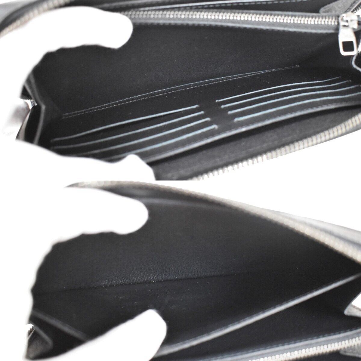 LOUIS VUITTON Zippy XL Long Bifold Wallet Monogram Eclipse BK M61698 93GA663