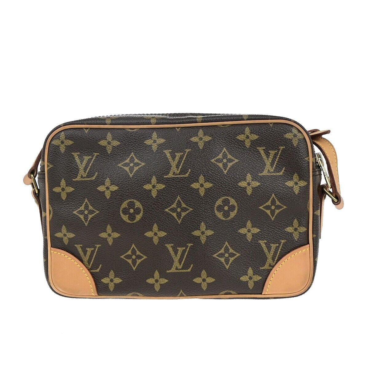 LOUIS VUITTON Trocadero 24 Shoulder Bag Monogram Leather Brown M51276 72EC620