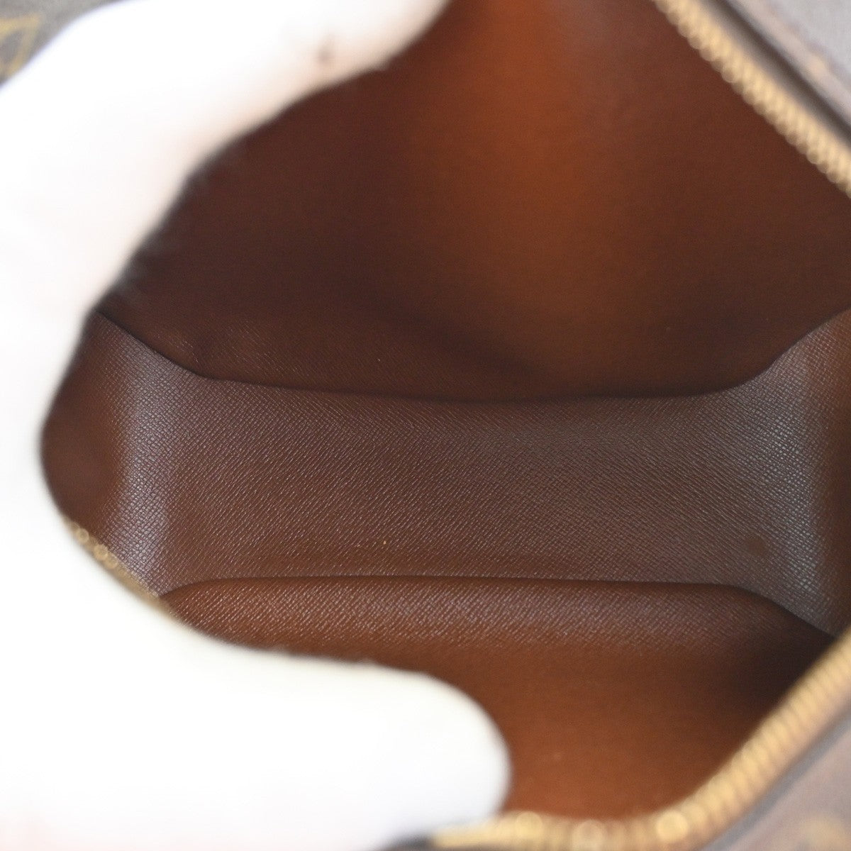 LOUIS VUITTON Blois Crossbody Shoulder Bag Monogram Leather Brown M51221 77SA029