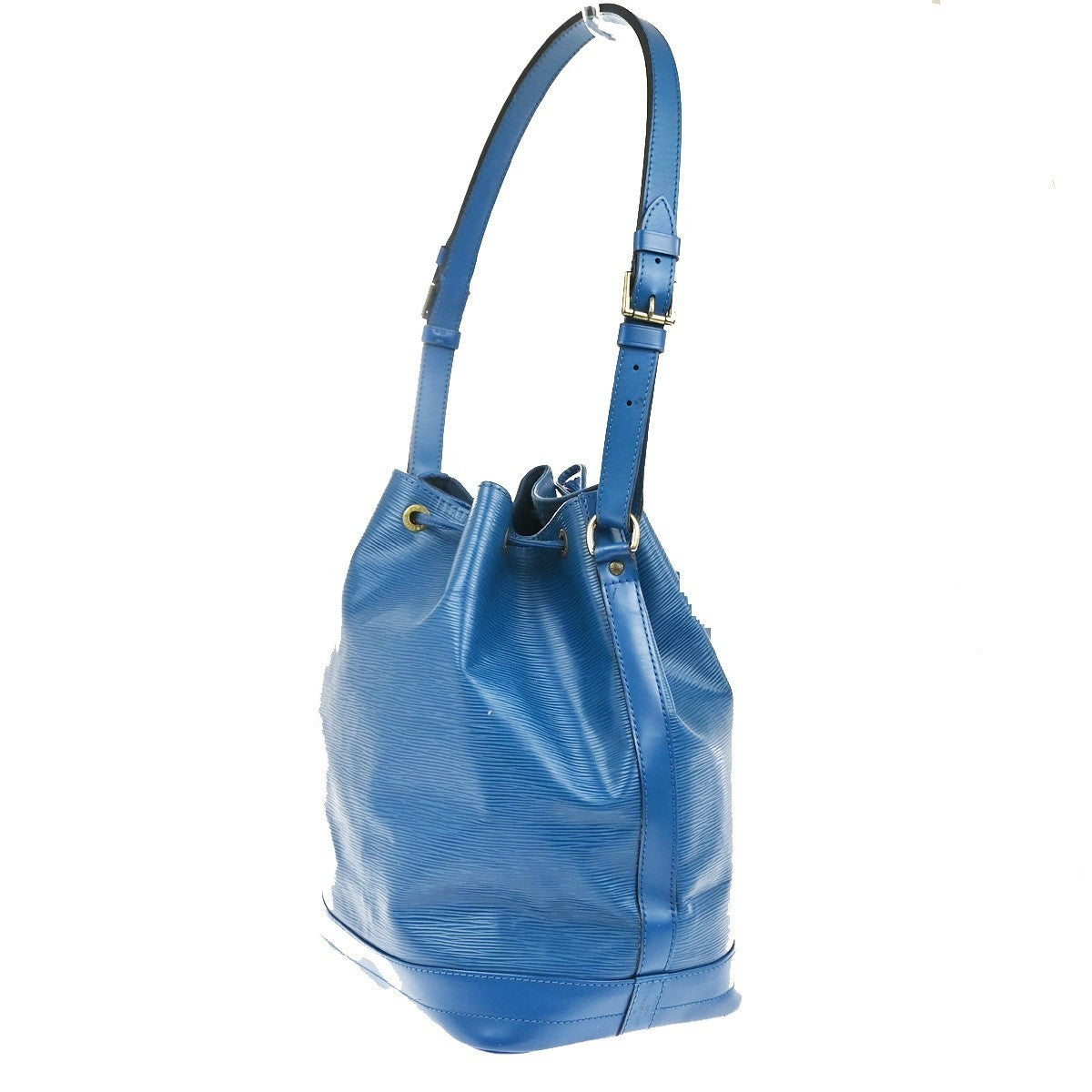LOUIS VUITTON Noe GM Drawstring Shoulder Bag Epi Leather Blue M44005 80MA217