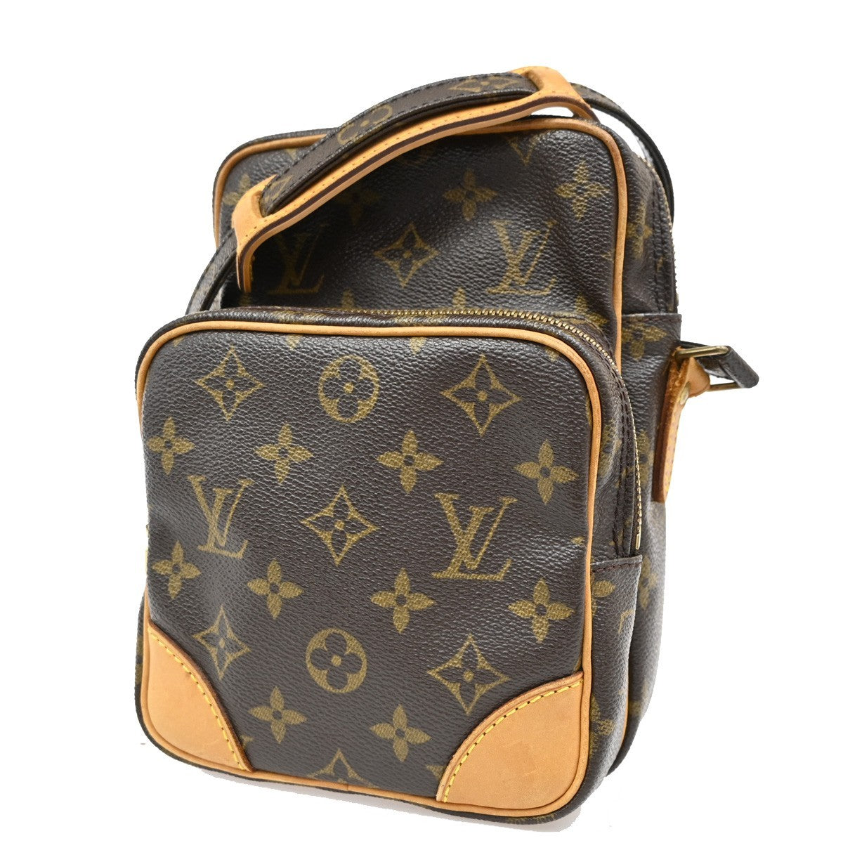 LOUIS VUITTON Amazon Crossbody Shoulder Bag Monogram Leather BN M45236 72TA018