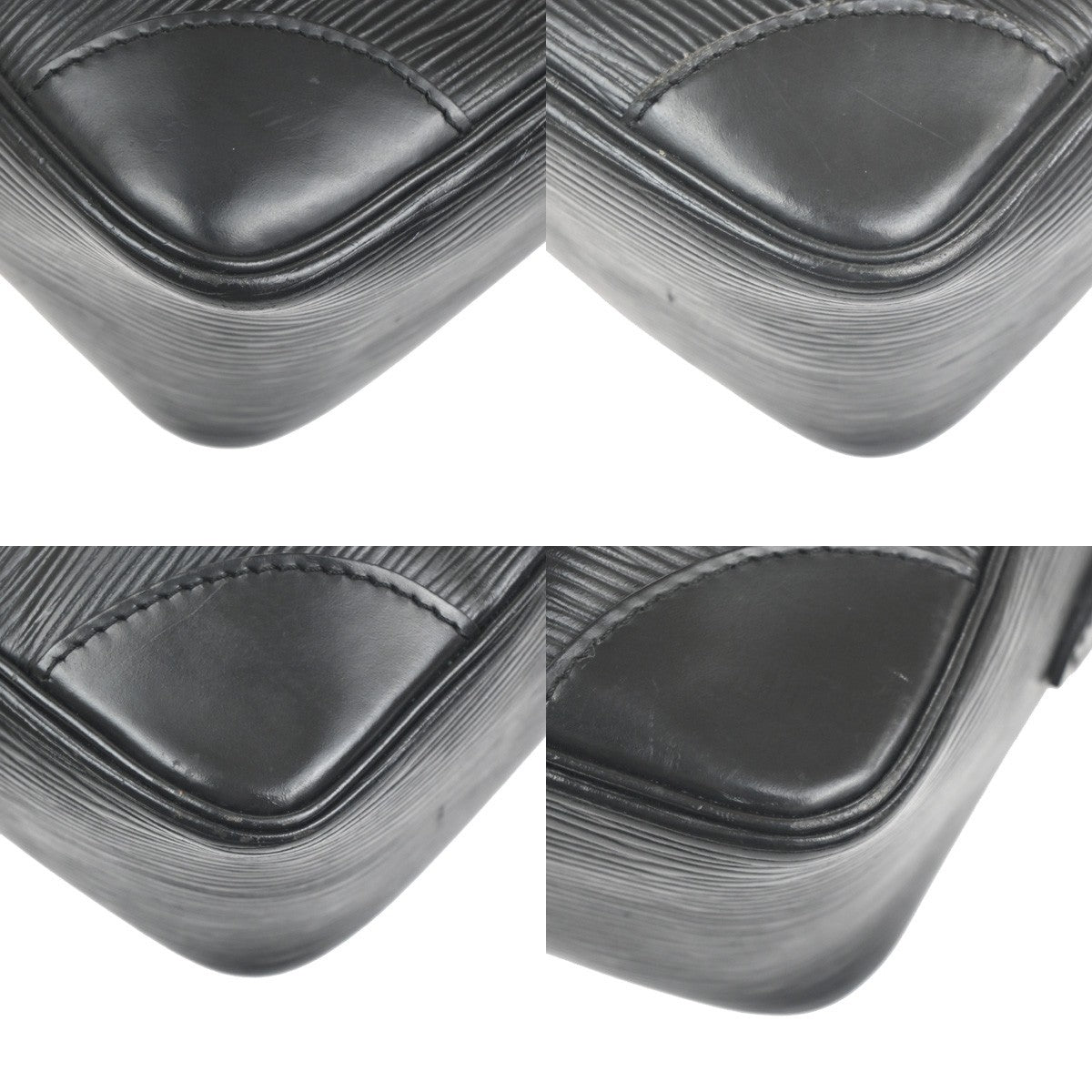LOUIS VUITTON Trocadero 27 Shoulder Bag Epi Leather Black France M52302 69KC712