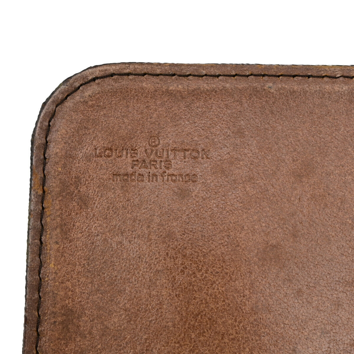 LOUIS VUITTON Cartouchiere GM Shoulder Bag Monogram Leather Brown M51252 60YG597