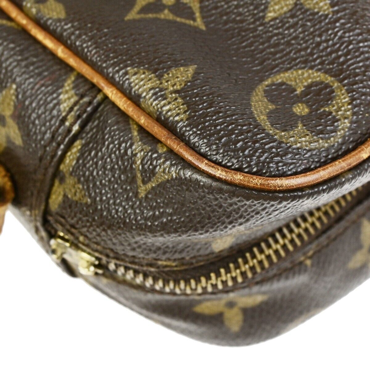 LOUIS VUITTON Trocadero 27 Shoulder Bag Monogram Leather Brown M51274 67FB198