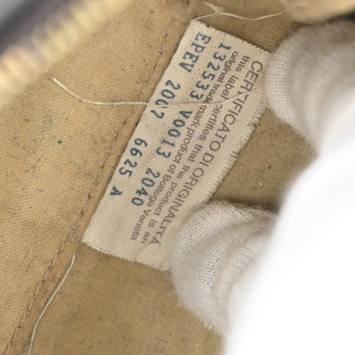 BOTTEGA VENETA Intrecciato Mini Pouch Bag Leather Brown 02EG079