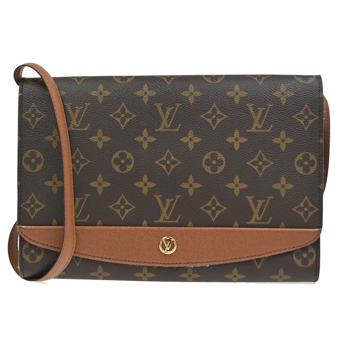 LOUIS VUITTON Bordeaux 2Way Shoulder Clutch Bag Monogram Leather M51797 87CA902