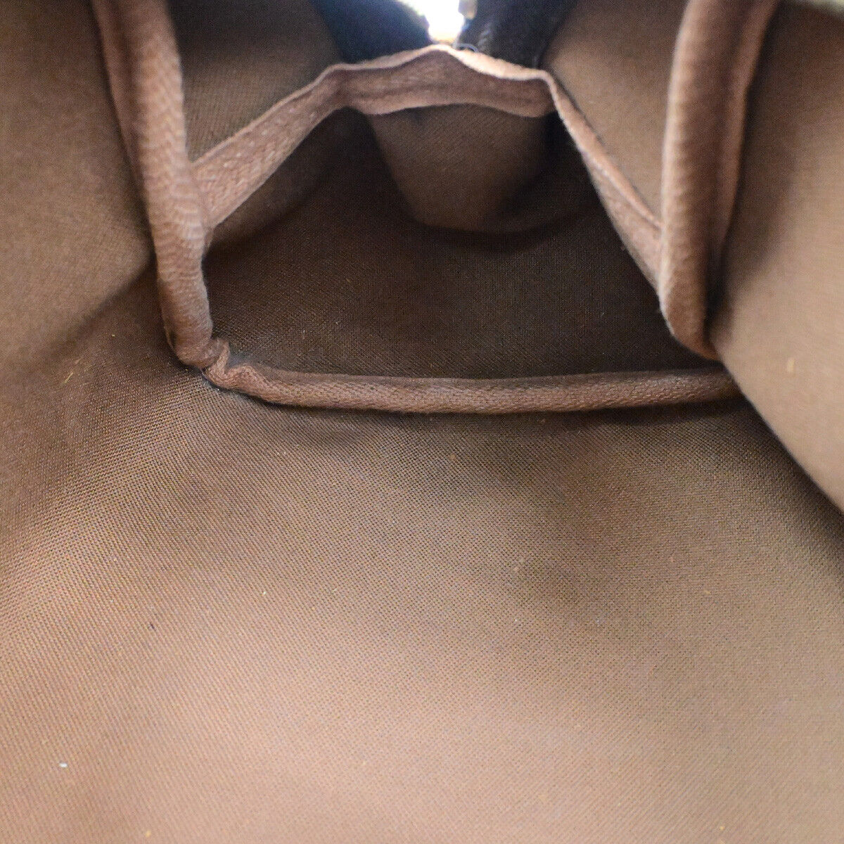 LOUIS VUITTON Montorgueil PM Shoulder Bag Monogram Leather Brown M95565 85SJ491