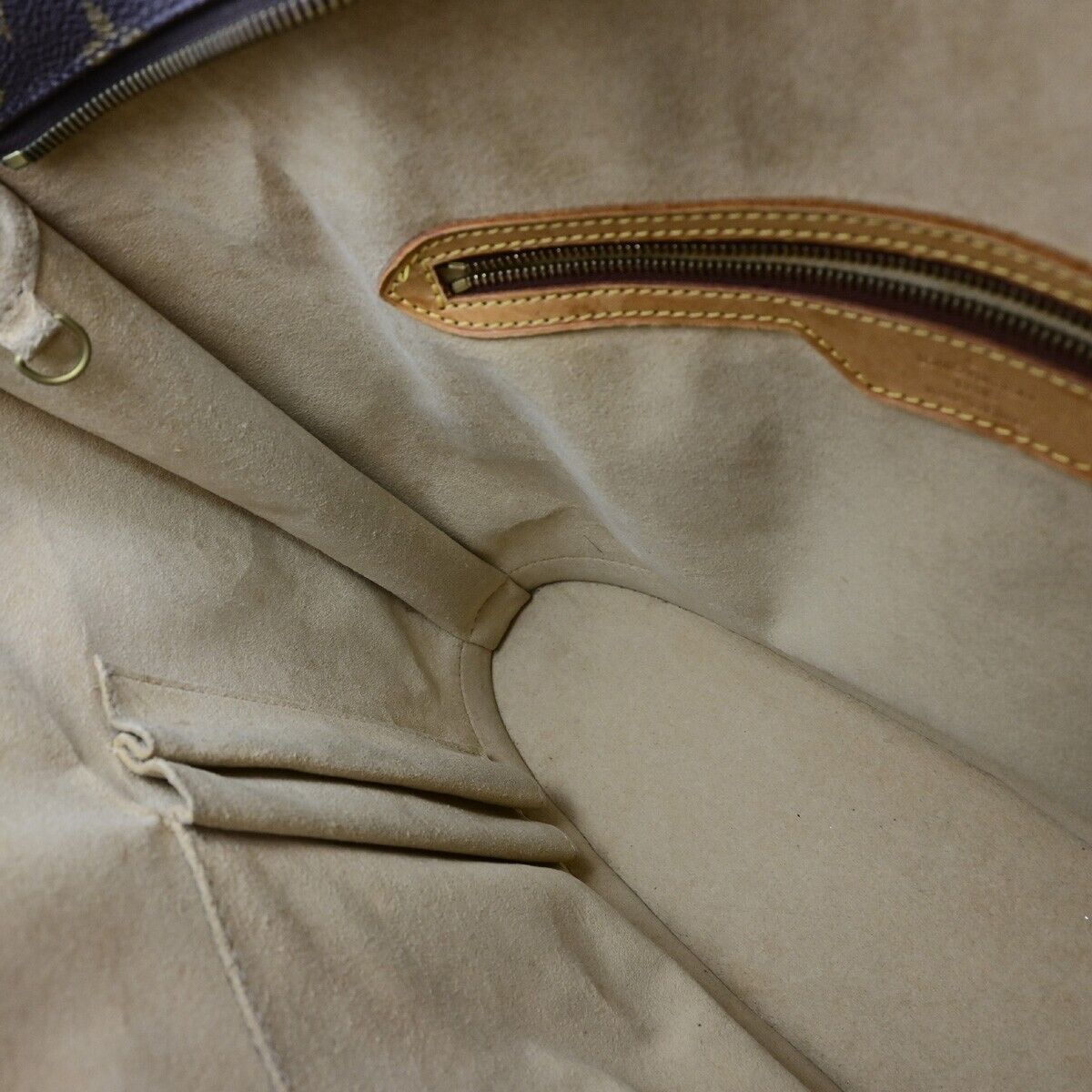 LOUIS VUITTON BABYLONE Shoulder Bag Monogram Leather Brown France M51102 33ED137