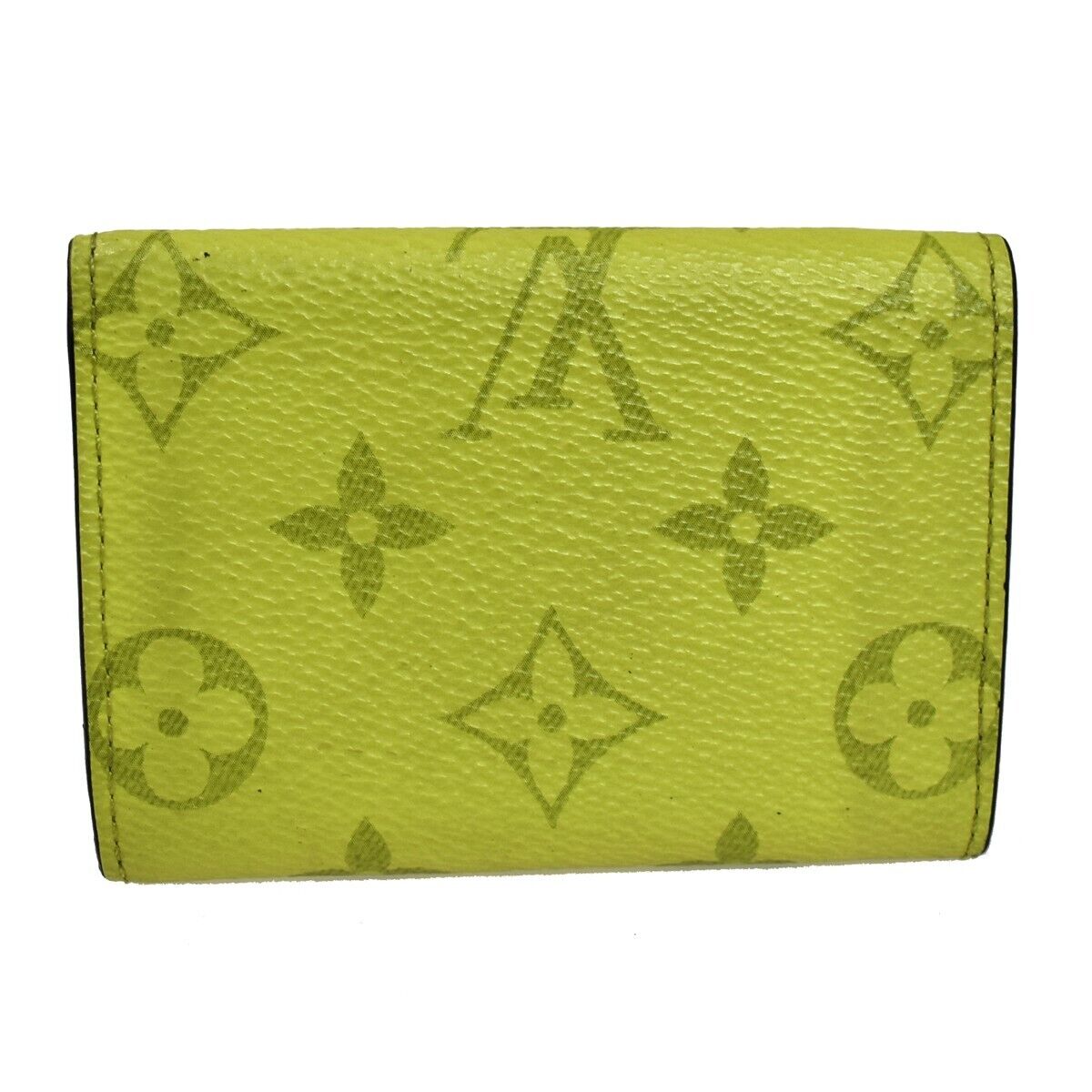 LOUIS VUITTON Discovery Compact Trifold Wallet Taigarama Leather M67629 38GA437