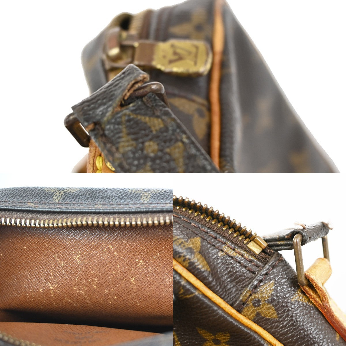 LOUIS VUITTON Amazon Crossbody Shoulder Bag Monogram Leather BN M45236 80KC694