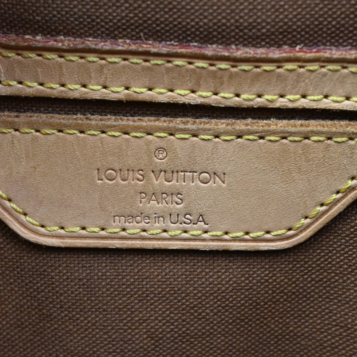 LOUIS VUITTON Palermo GM 2way Shoulder Bag Monogram Leather BN M40146 73CA258
