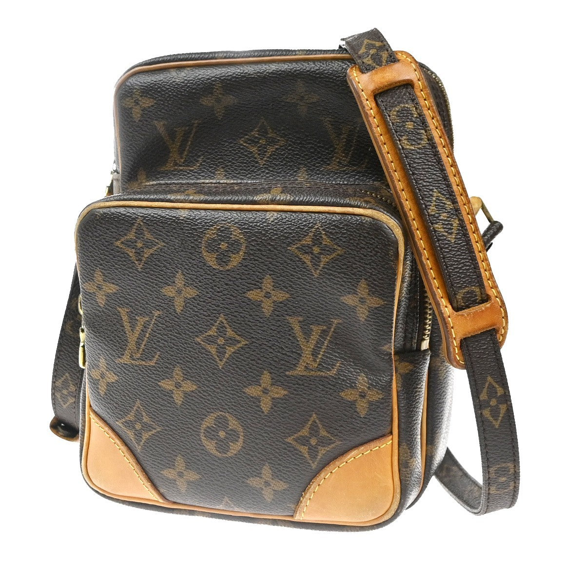 LOUIS VUITTON Amazon Crossbody Shoulder Bag Monogram Leather BN M45236 82KC776