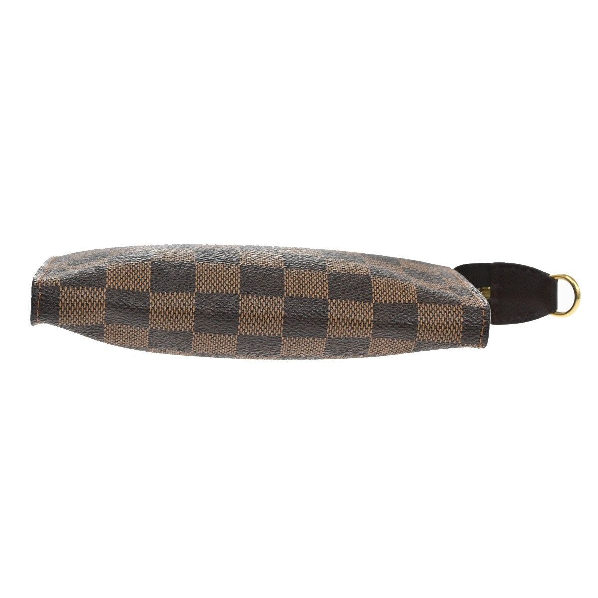 LOUIS VUITTON Marais Mini Pouch Damier Ebene Leather Brown France 04YH320