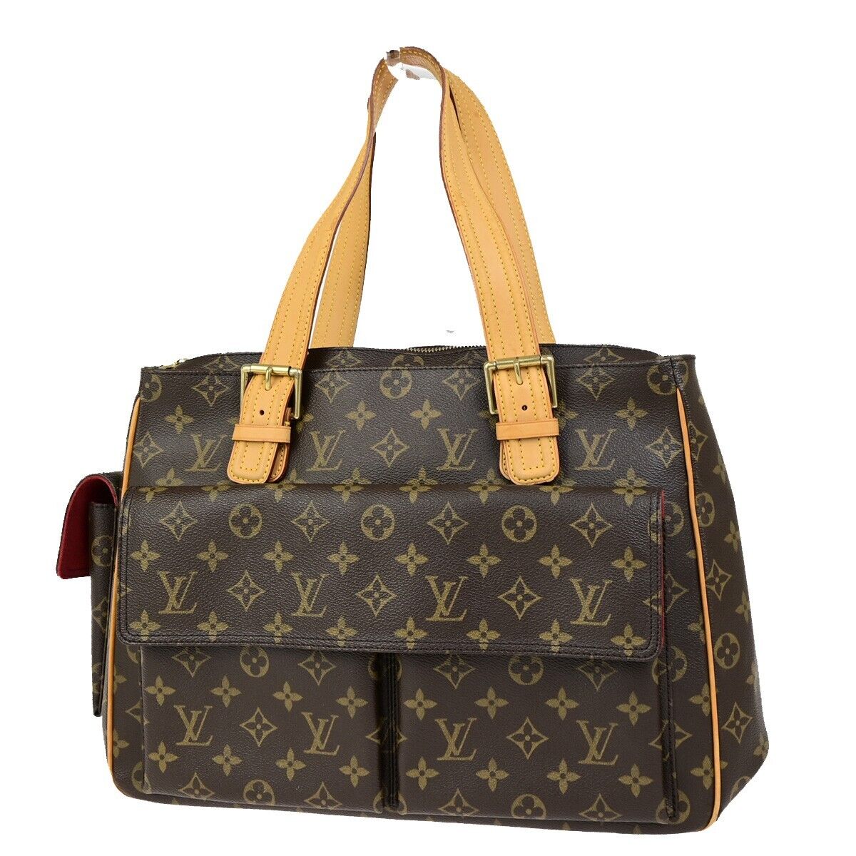 LOUIS VUITTON Multipli Cite Shoulder Bag Monogram Leather Brown M51162 75FB257