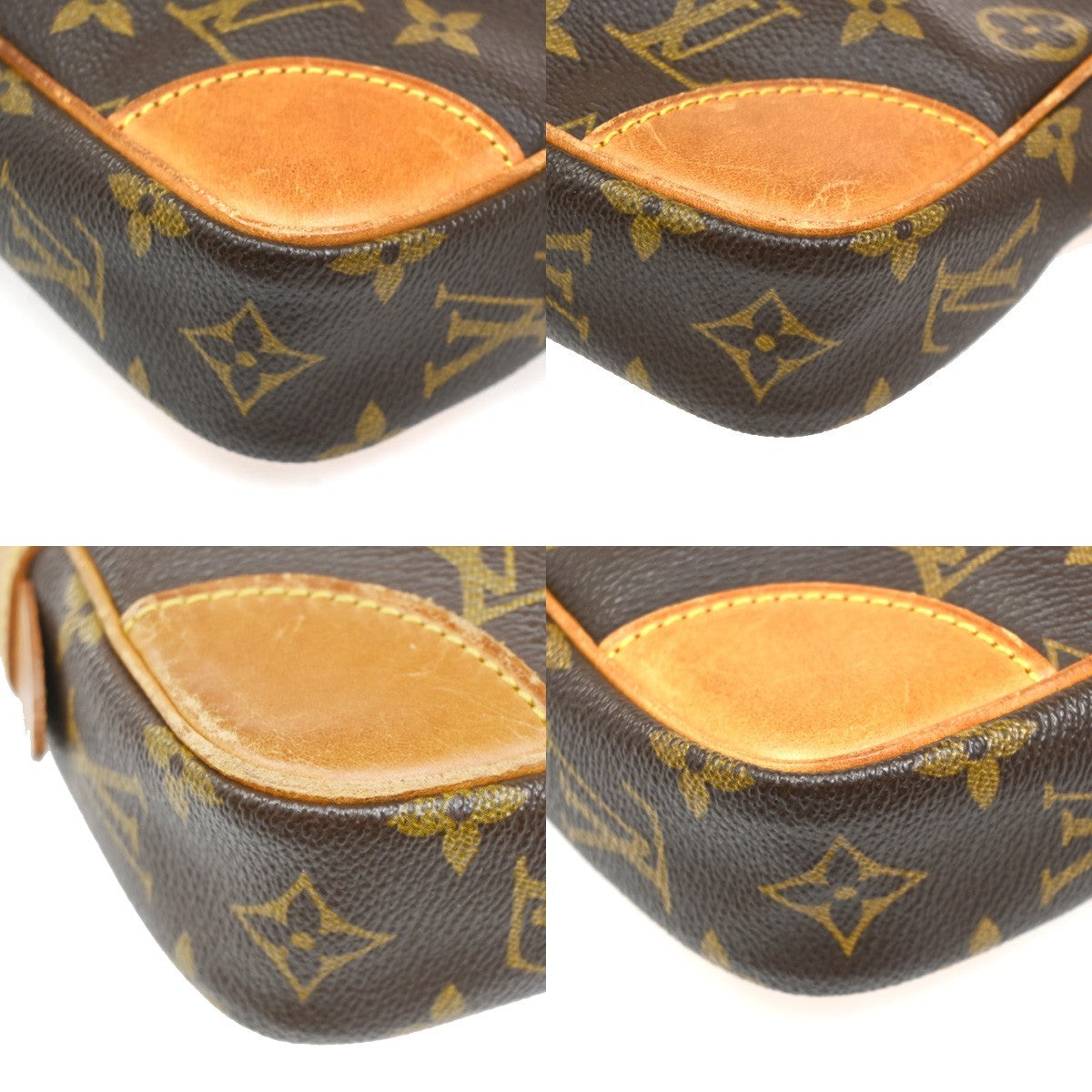 LOUIS VUITTON Marly Dragonne GM Clutch Hand Bag Monogram Brown M51825 66CA558