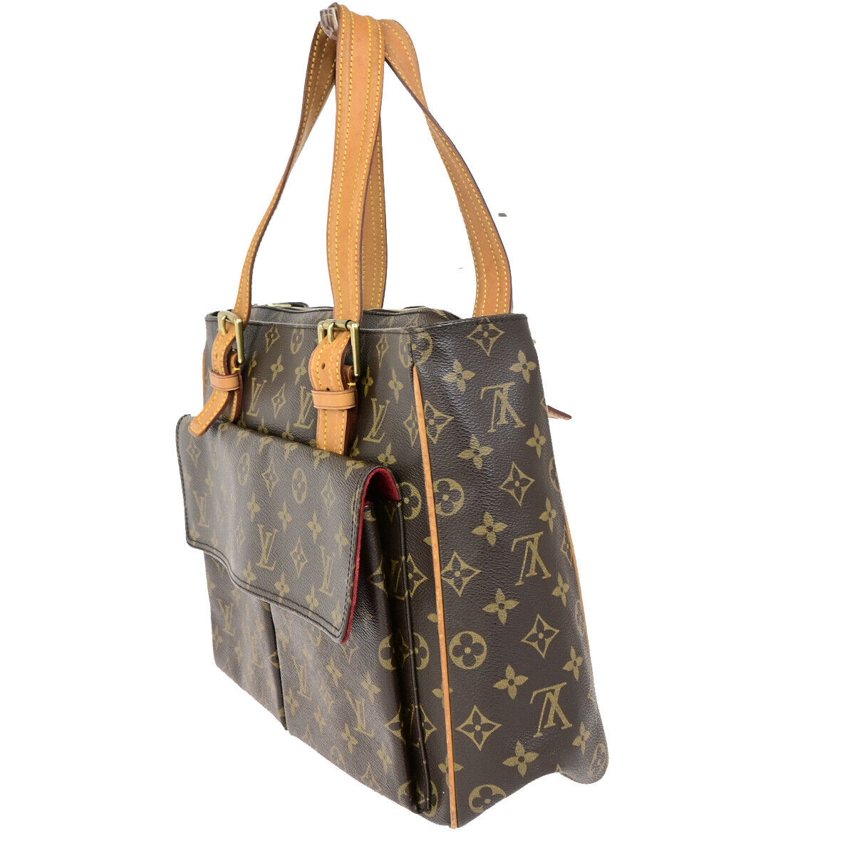 LOUIS VUITTON Multipli Cite Shoulder Bag Monogram Leather Brown M51162 79YG557
