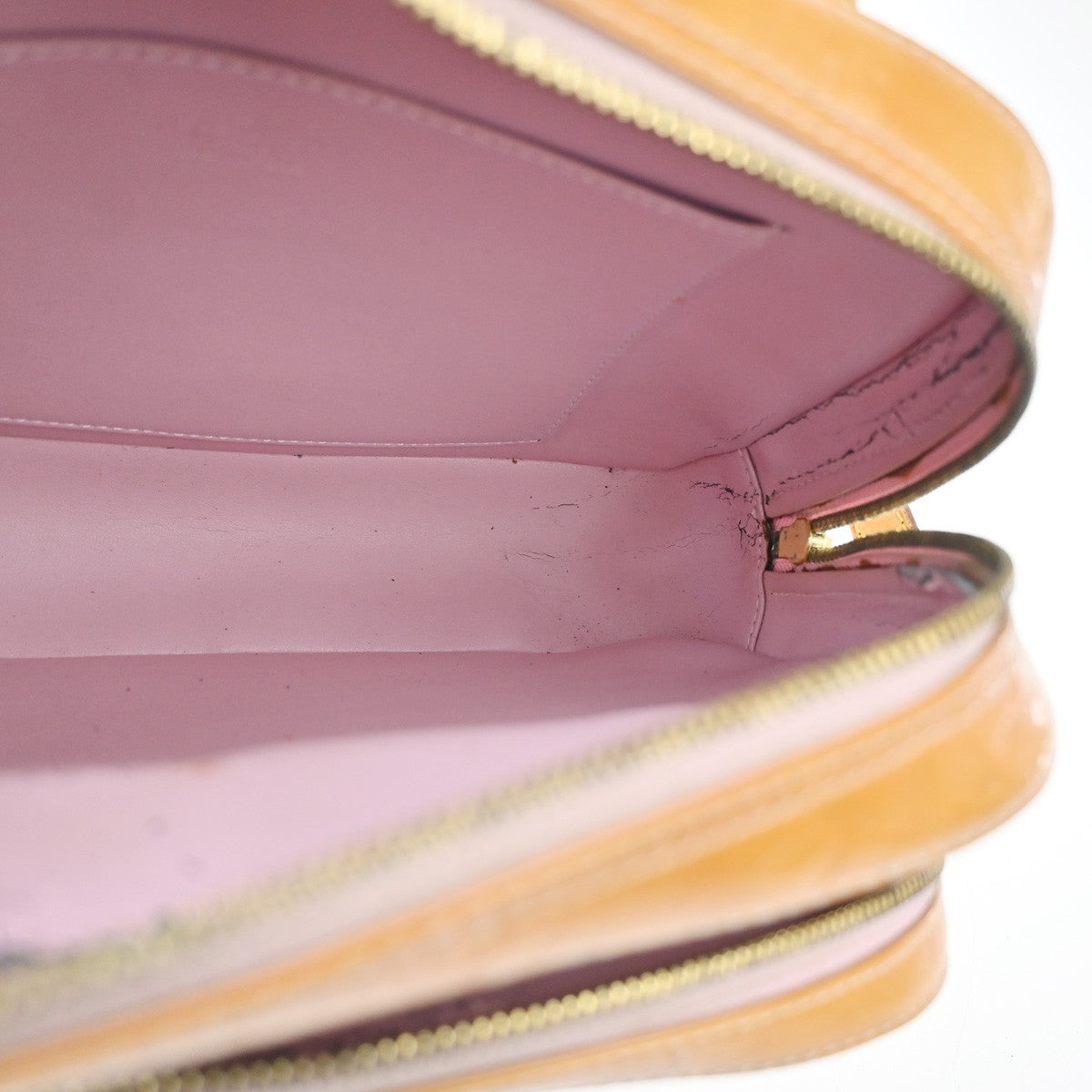 LOUIS VUITTON Murray Backpack Bag Monogram Vernis Leather Rose M91039 07KC336