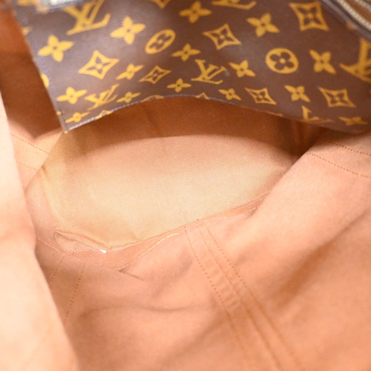 LOUIS VUITTON LV Randonnee GM Shoulder Bag Monogram Leather Brown M42244 85KB594