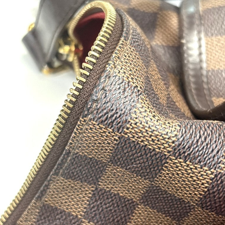 LOUIS VUITTON Bloomsbury PM Shoulder Bag Damier Leather Brown N42251 82MA610