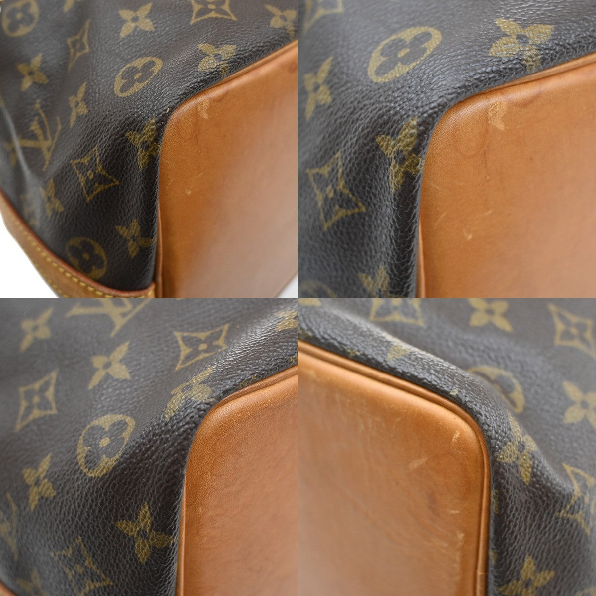 LOUIS VUITTON Petit Noe Drawstring Shoulder Bag Monogram Leather M42226 34CA391