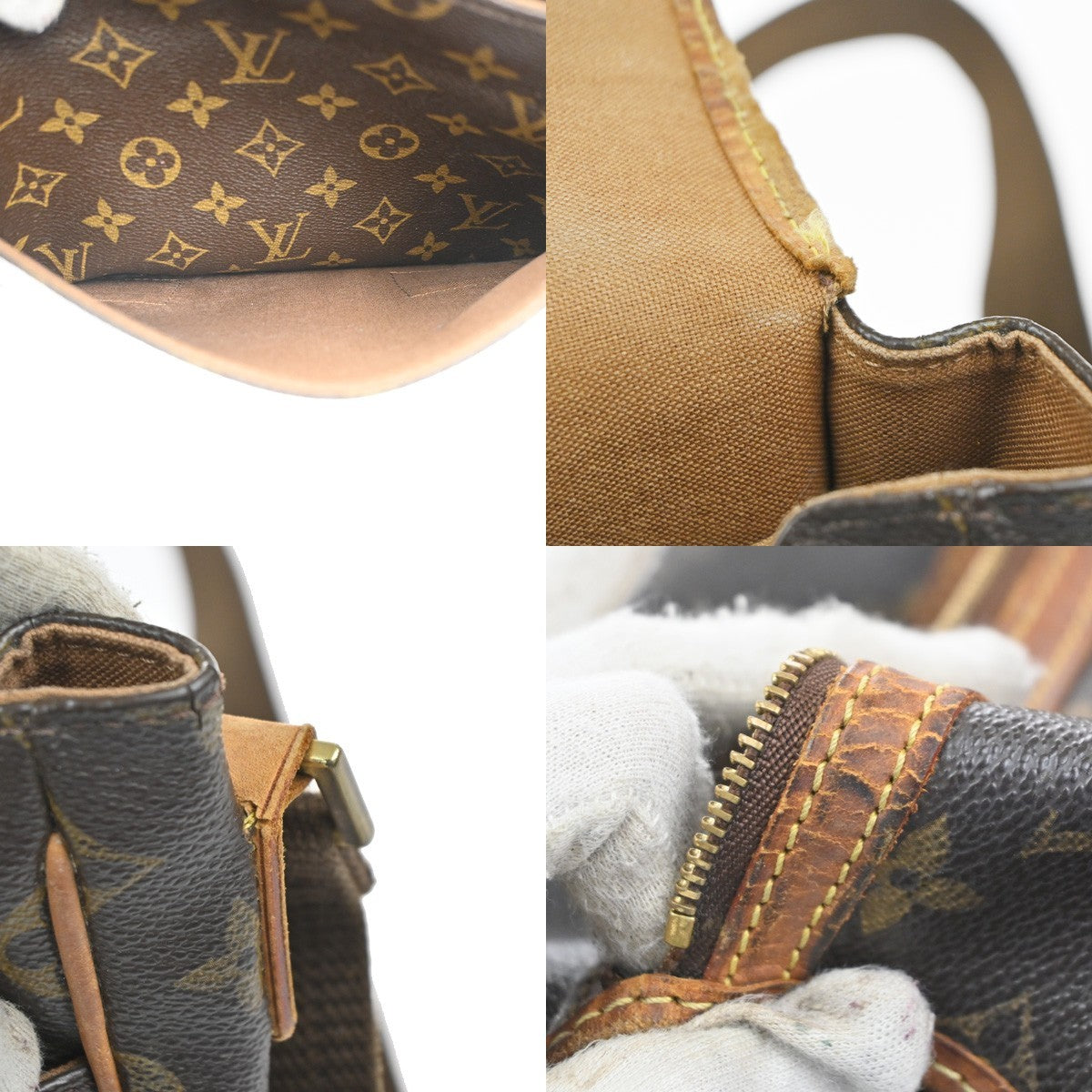 LOUIS VUITTON Messenger Bosphore PM Shoulder Bag Monogram Leather M40106 39MA359