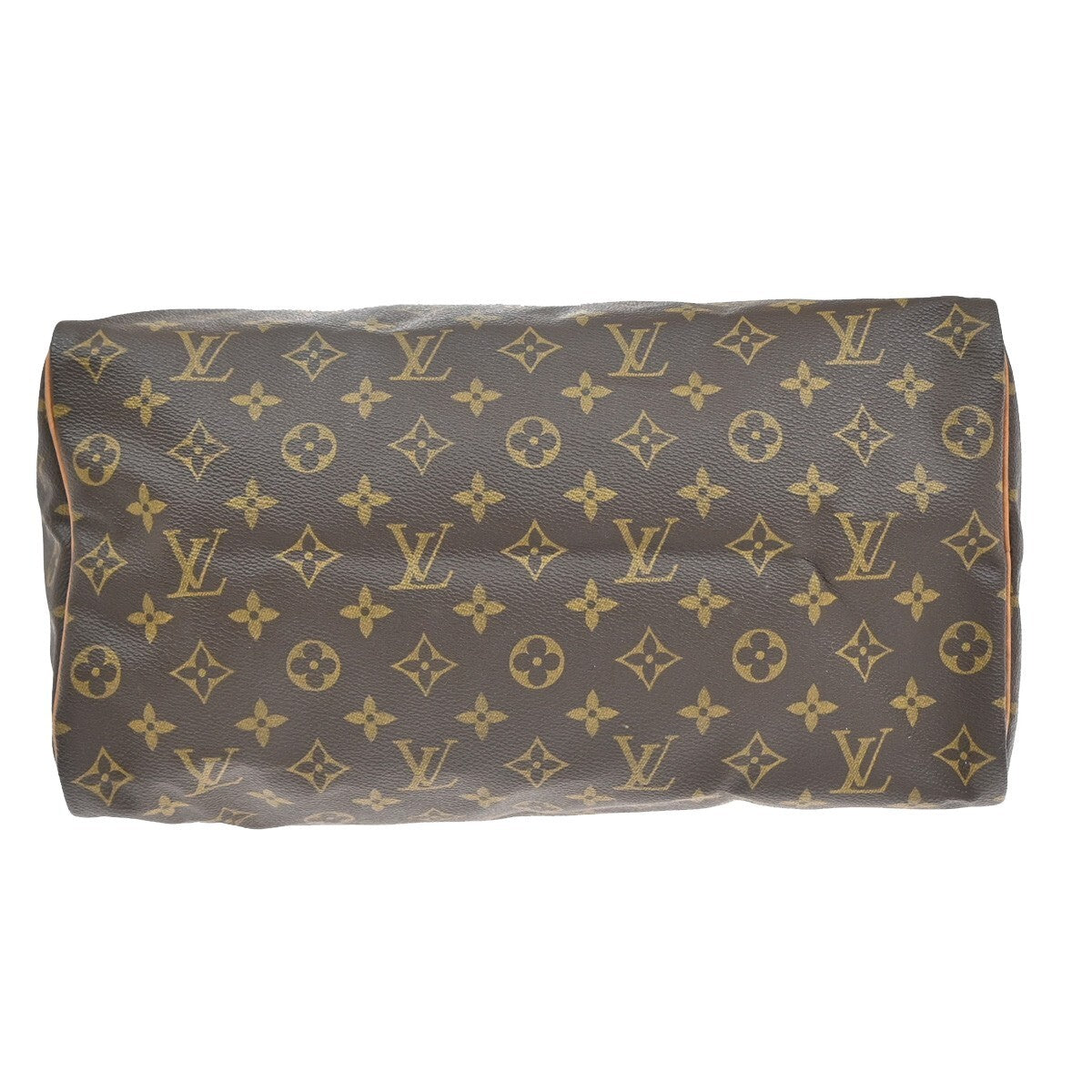 LOUIS VUITTON Speedy 35 Travel Hand Bag Monogram Leather Brown M41524 97EE595