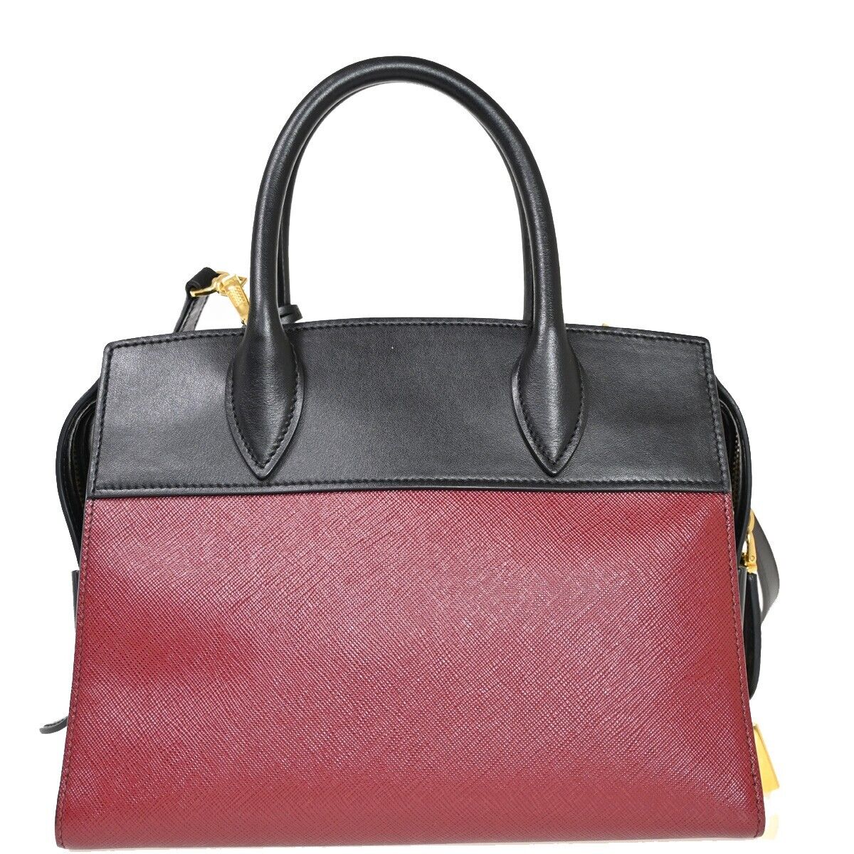 PRADA MILANO Esplanade 2Way Shoulder Hand Bag Saffiano Leather BK BX 52RJ279